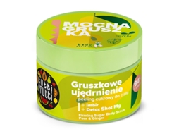 Tutti Frutti Firming Sugar Body Scrub Pear Ginger Detox Shot Mg, 300g Farmona