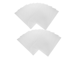 20 Lâminas Termorretráteis Translúcidas De 0,3 Mm Para Manualidades, Joyería Pintada À Mão, Chaveiro, Presente Para Crianças