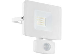 Candeeiro Exterior de Parede EGLO Faedo 3 Sensor 20 W Branco