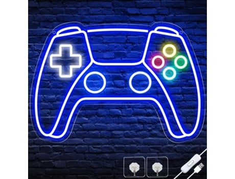 Jogo De Alça Em Forma De Jogos Sinal De Néon, Alimentado Por Usb Led Sinal, De Presente Para Os Jogadores, Decoração De Parede De Néon. Beijiyi
