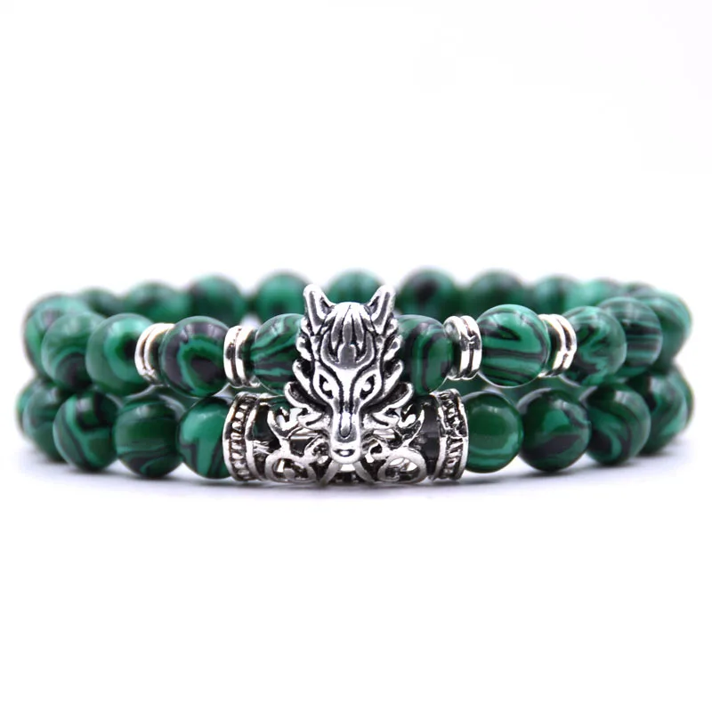 Conjunto de Pulseiras Elásticas com Cabeça de Dragão MDUG