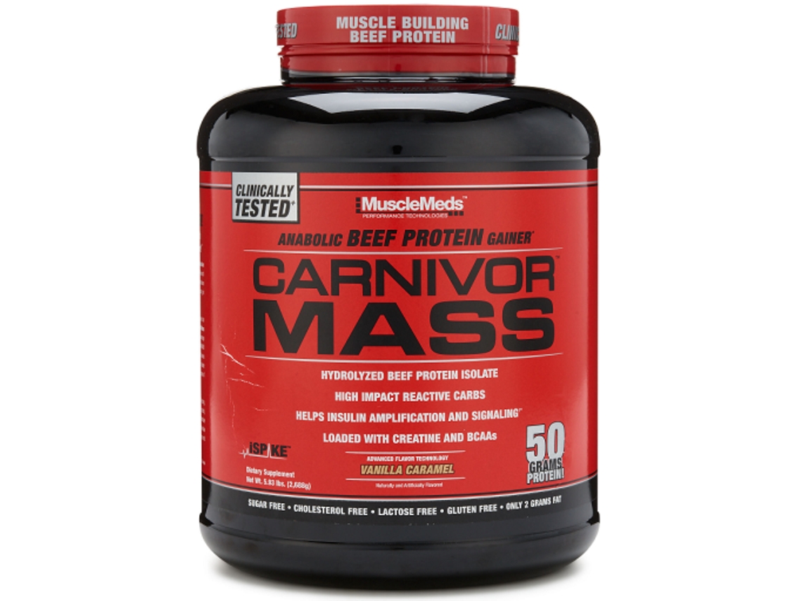 Musclemeds Manteiga De Amendoim Carnivor Mass Chocolate 2744 Gr