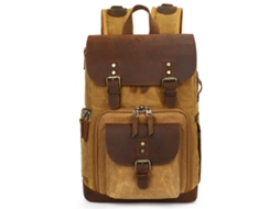 K 86 Bolsa De Ombro Casual Contraste Impermeável Lona Batik Mochila Fotográfica Digital Simples Para Câmera Brilvibera