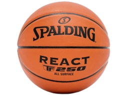 SPALDING React Tf 250 76802Z Unissex Bolas de Basquete Laranja 6 Eu