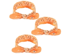 Tiaras para Mulheres com Arcos Faixa de Cabeça Antiderrapante Orelhas de Coelho Faixas de Cabelo JEDBESETZT