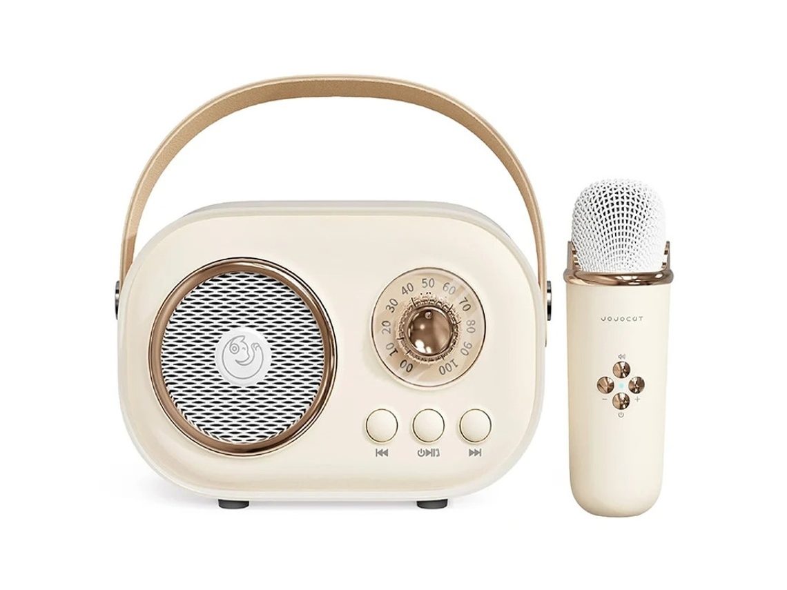 Mini Máquina De Karaokê Para Crianças Alto Falante Bluetooth Portátil Com 1 Microfone Sem Fio Brinquedos Para Presentes De Meninos E Menin Yizhood