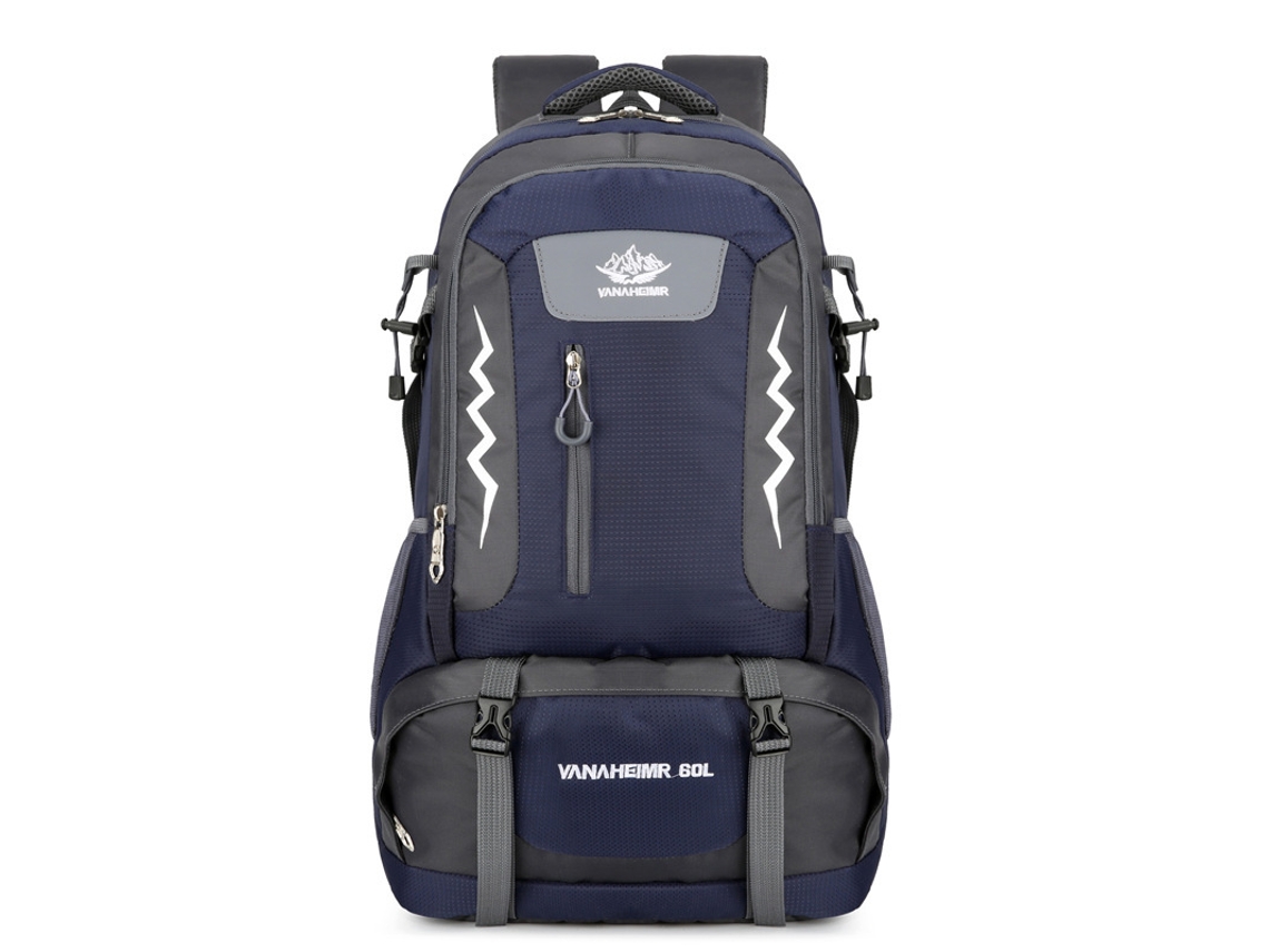 Mochila De Caminhada Para Atividades Ao Ar Livre (azul Escuro), Bolsa De Viagem De Grande Capacidade.