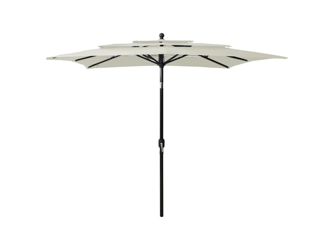 Guarda-sol VIDAXL Sand (2,5x2,5 m)