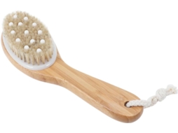 Escova Longa Com Cabo, Escova Esfoliante E Massageadora Com Microesferas Para Limpeza Profunda Pele Macia, Ferramenta