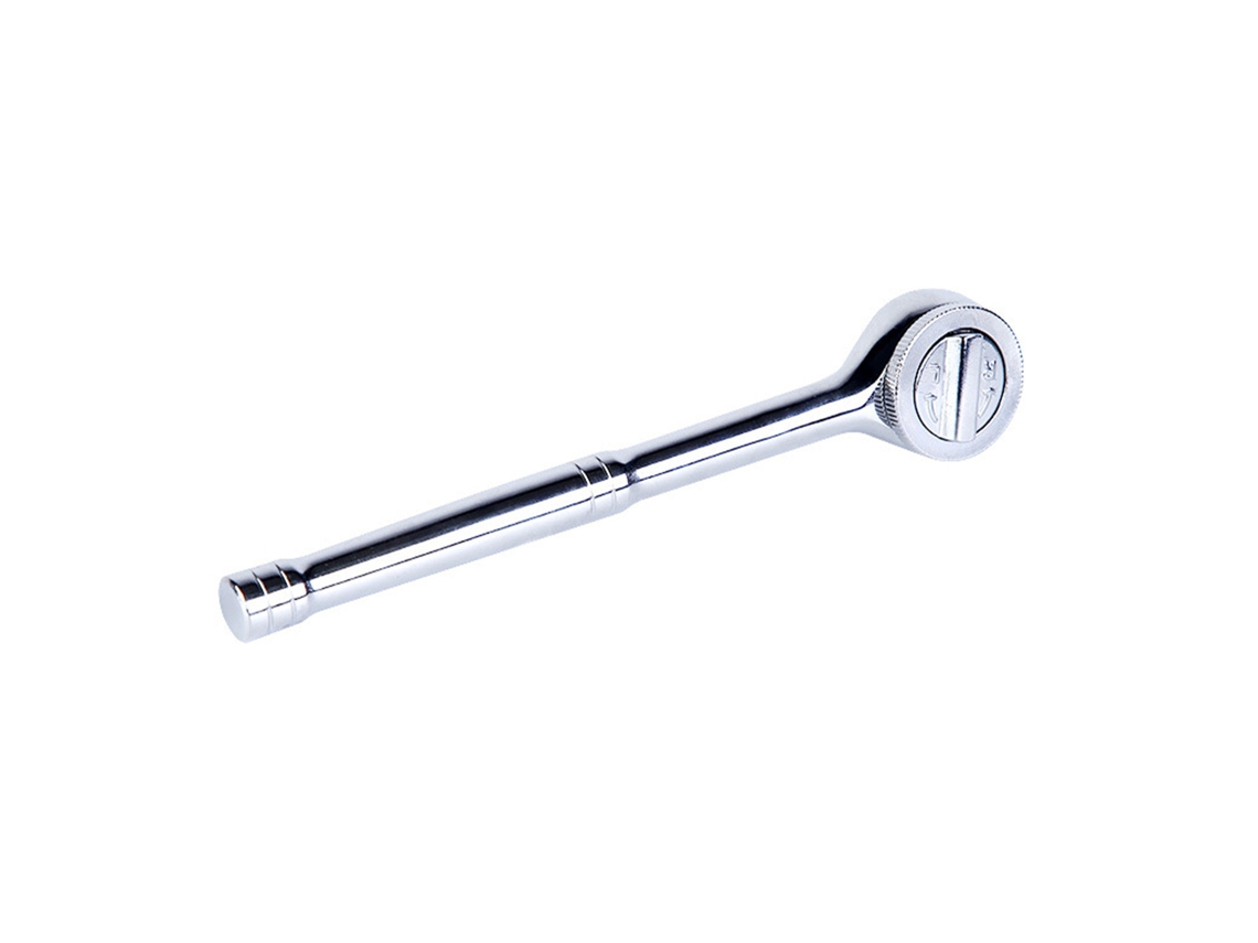 Chave De Rato Redonda 1/2 Polegada Aço Carbono Cromado Para Manutenção Ferramenta Manual