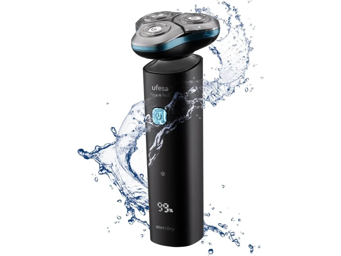 Máquina de Barbear UFESA Nexus Trim (Outlet Caixa Aberta - Autonomia: 60 min - Usb-C - Preto)