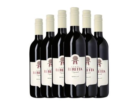 Vinho CONTI BERETTA Tre Venezie Merlot Trevenezie (0.75 L - 6 Unidades)
