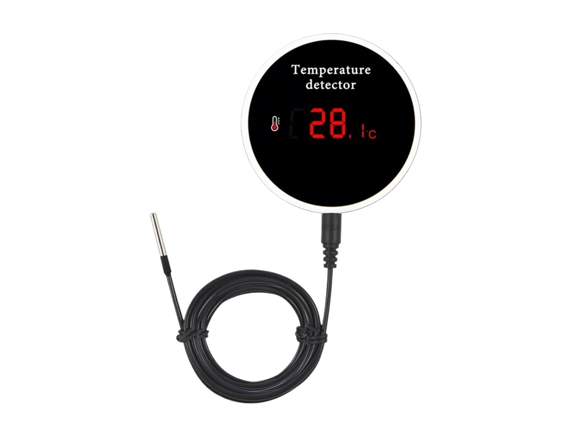 Thermomètre À Eau Capteur de Température 300 Cm, Sonde Filaire, Numérique Smartlife, Termostato SFUSHOS