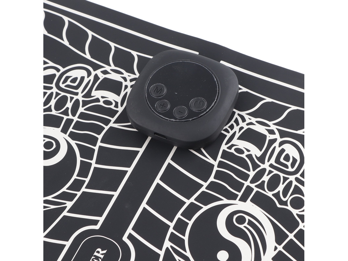 Lurelia Tapete Massageador Ems Para Pés, 6 Modos, 9 Níveis, Relaxamento Muscular