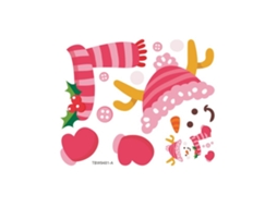 Adesivos De Natal Decorar Geladeira Janela