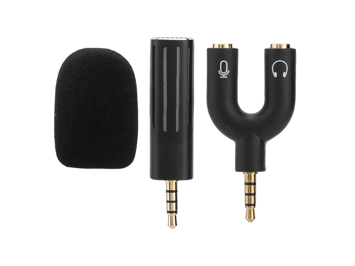 Microfone LAXISCREED para Celular Preto Novo