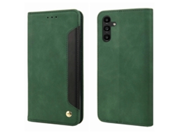 Capa De Celular Em Couro Sintético Com Toque Aveludado Para Samsung Galaxy A36 / 56 5g