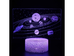 Luminária Galáxia com Controle Remoto Efeito 3D Decoração de Quarto NEVEANCE