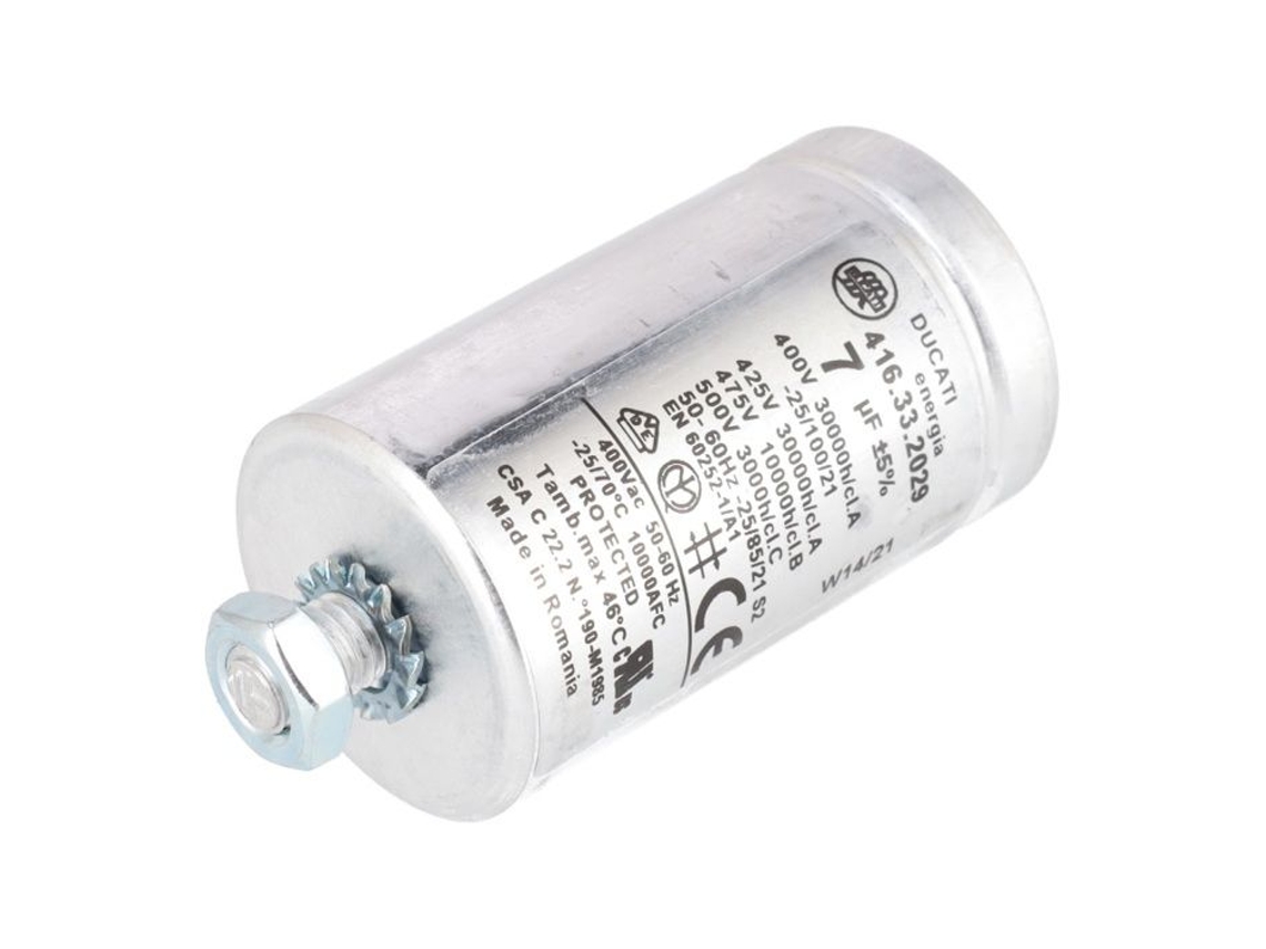 Condensador 7µf C00279233, 41039164 Secador De Roupa Candy