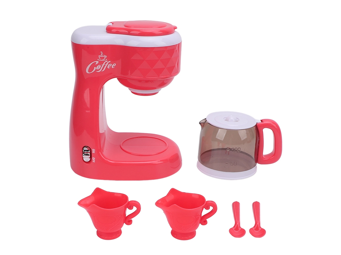Mali brinquedo Máquina de Café Realista com Acessórios para Crianças Brincar de Cozinha