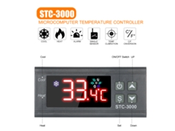 Termostato Digital STC 3000 com Sonda Ntc para Controle de Temperatura | S/MARCA