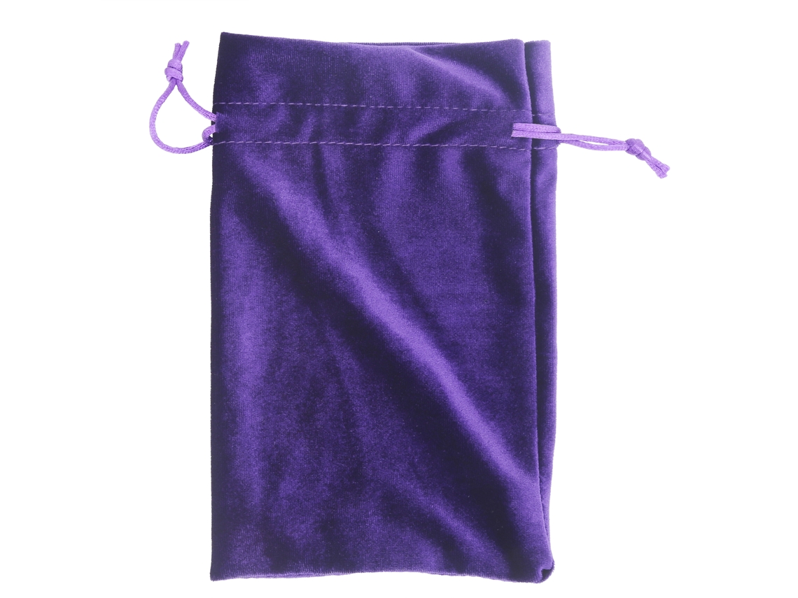Mali bolsa de Tarot de Veludo com Cordão para Armazenar Cartões Jogo Joias Moedas Acessórios Roxa