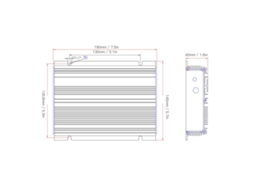 Carregador de bateria de fosfato de ferro-lítio (LiMn2O4) CA/CC com IP65 e LED