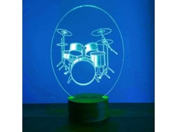 Luminária De Mesa, 7 Cores, Tema De Natal, Visual 3d, Para Cabeceira, Escritório, Leitura E Ambientes Internos