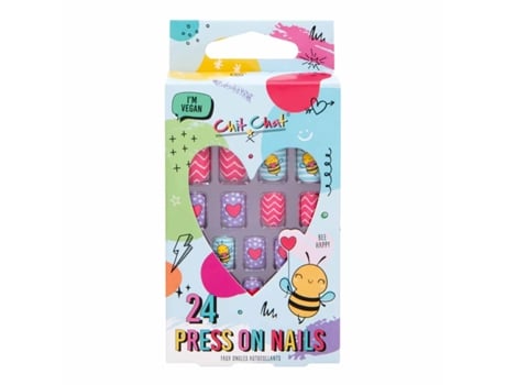 Unhas falsas Bee Happy Chit Chat