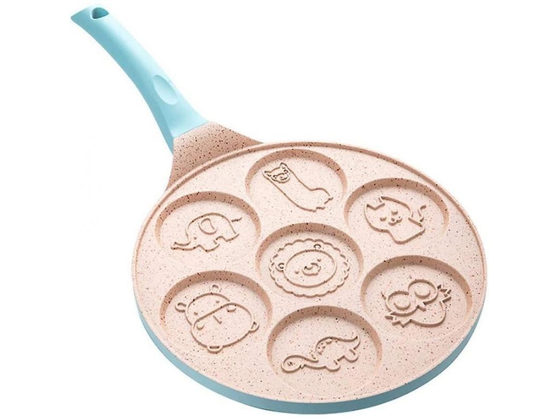 2026 moldes de Panquecas Animales 7 Formas Bonitas Antiadherentes para Cocina Azul (azul)