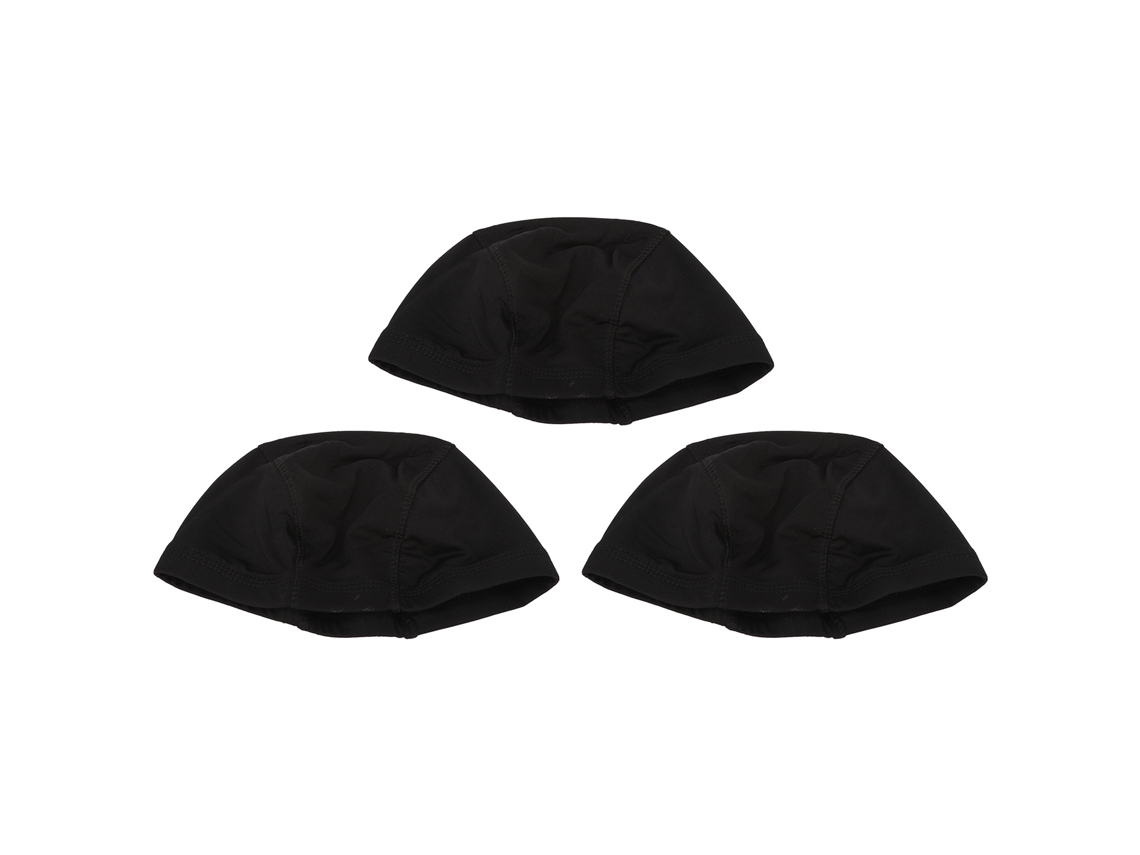 3pcs Elastic Wig Hat Stretchable Breathable Nylon For Cosplay Makeup