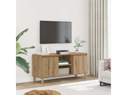 Vidaxl Móvel De Tv 102x35x50cm Derivados De Madeira Carvalho Artisiano