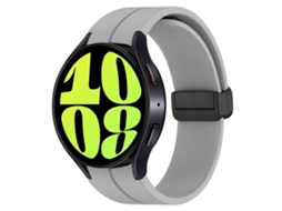 Pulseira De Silicone Preta Dobrável Com Fecho Magnético, Tamanho Grande.
