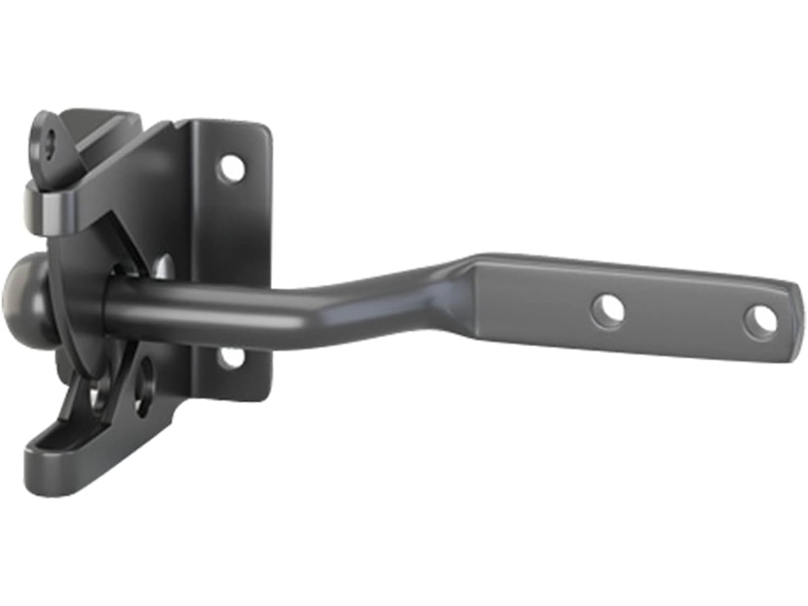 Fechadura De Trinco Multifuncional Para Porta Externa Madeira, Ideal Para Jardim, Com Travamento Automático, Universal
