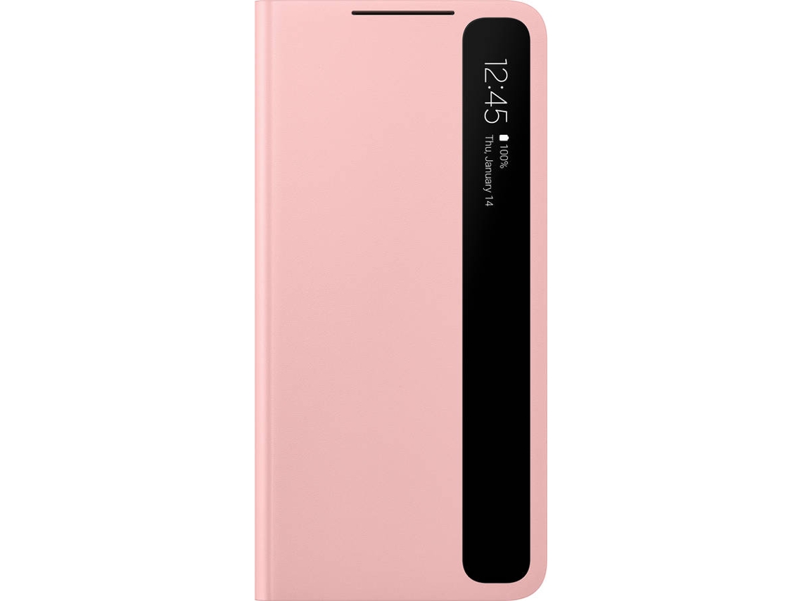 Capa SAMSUNG Galaxy S21+ Clear View Cover Rosa