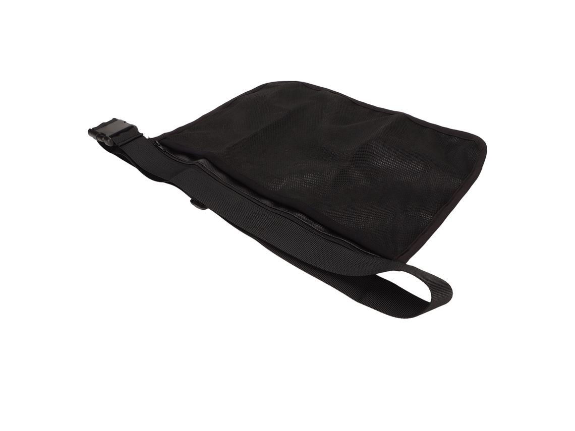 Bolsa esportiva portátil com alça de malha para guardar bolas.
