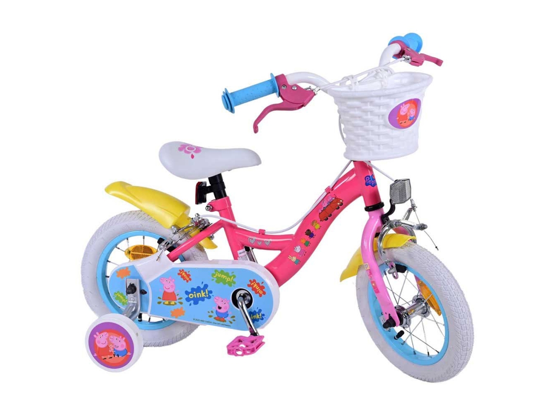 Bicicleta Peppa Pig 12´´ Rosa Rapazvolare