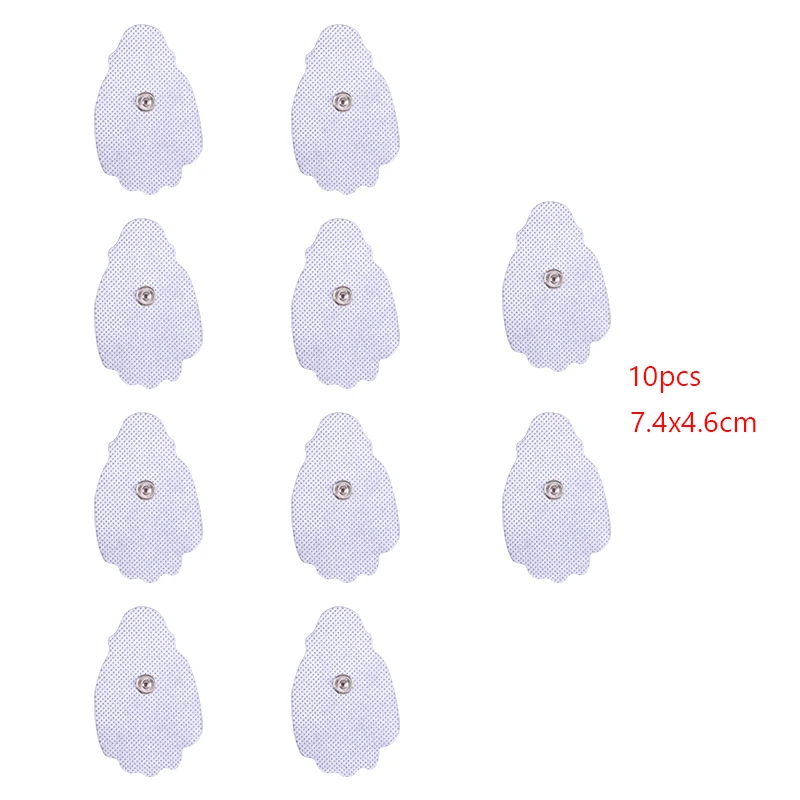 Aparelho De Fisioterapia, Dez Eletrodos Adesivos Para Eletroacupuntura, Terapia Digital, Massageador Emagrecimento~04193