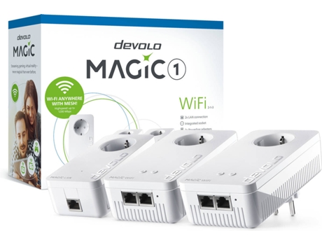 Powerline Multiroom Kit DEVOLO Magic 1 Wi-Fi Mesh (AV1200 - AC1200 - Passthrough)