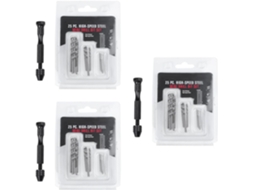 Conjunto De 3 Brocas Helicoidais Manuais, Mini Espirais Com 75 0,3 Mm
