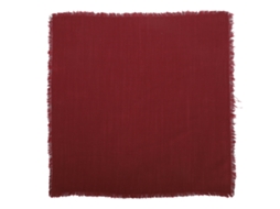 Almofada de Algodão e Linho LAXISCREED 45x45cm com Franja