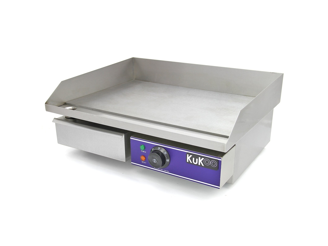 Metaassadeira Elétrica De Cozinha Kukoo 50 Cm Em Aço Inoxidá Vel Monstershop