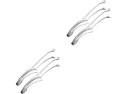 Pinças De Cozinha Popetpop 4 Peças Em Aço Inoxidável, Resistentes Ao Calor, Ideais Para Churrasco, Grelhados E Para