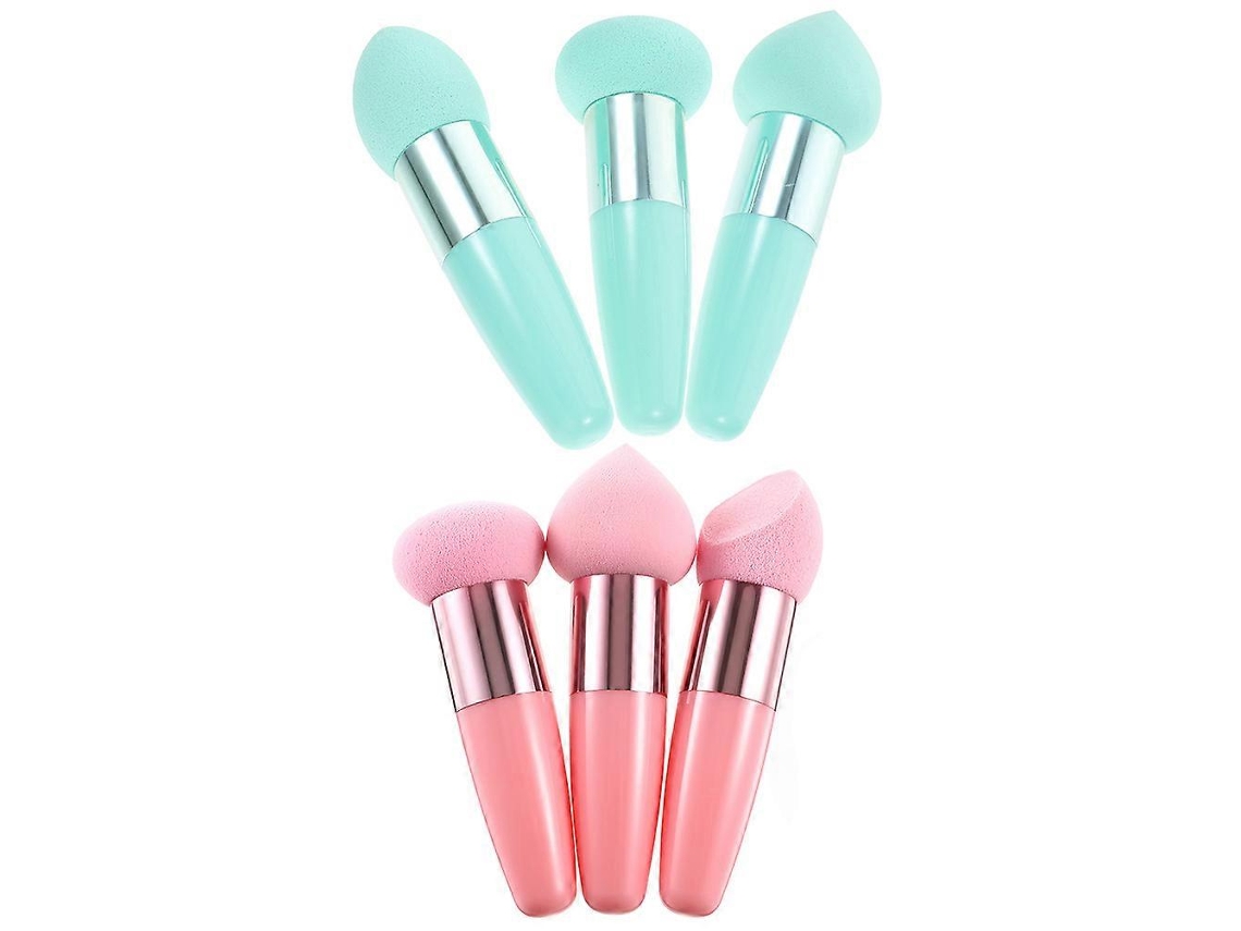 Esponjas De Maquiagem Portáteis, Esponjas De Maquiagem Úmidas E Secas, Ferramentas Cosméticas. Everley891