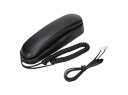 Telefone Fio Parede Mini Preto LAXISCREED