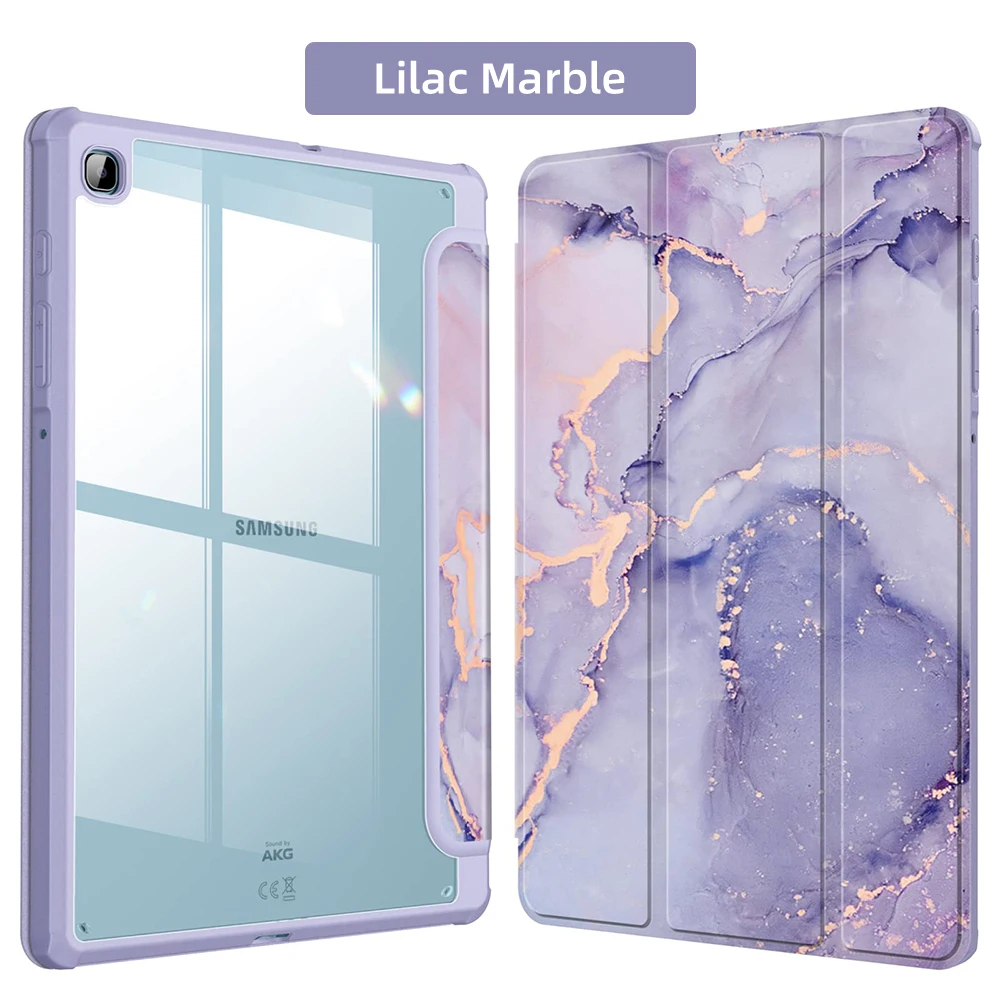 Capa Protetora Para Tablet Samsung A8 A9 Plus, Compatível Com Galaxy Tab S6 Lite S7/s8 S7 / S8 S9 Cor Roxa. Tuotuo