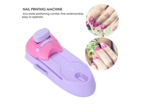 Duo Nail Art Impressora Desenho Impressão Padrão Carimbo Máquina de Manicure Stamper Kit Diy em Estoque VINGVO