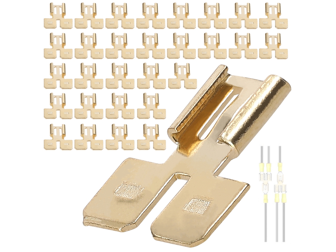 Kit De Conector De Tomada Dupla Laxiscreed Com Ligação Rápida Para Circuitos Elétricos Duplos