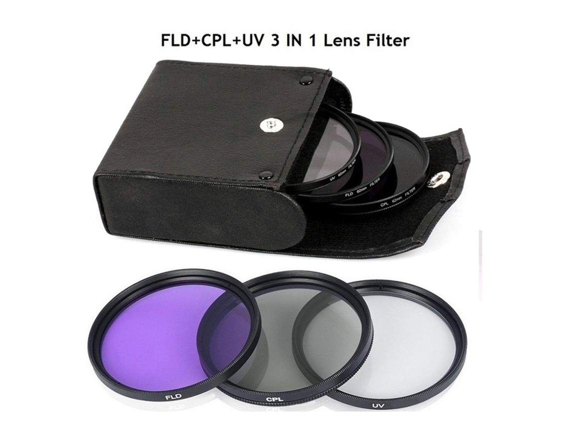 Conjunto Filtros Câmera Slr LAXISCREED