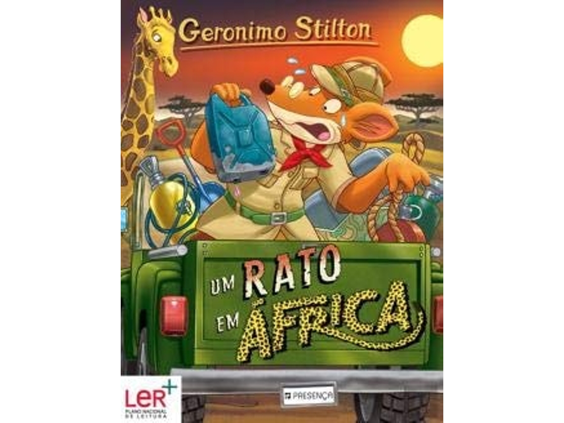 Livro Um Rato Em África  de Geronimo Stilton (Português)